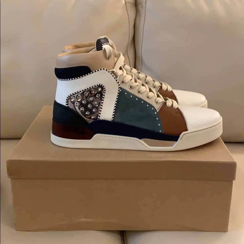 Christian Louboutin size 44.5 Loubikick Flat